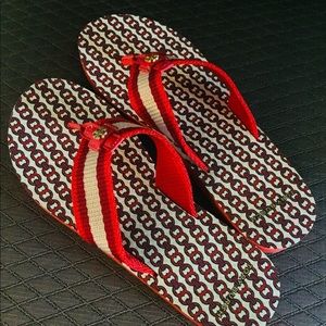 Tory Burch Gemini Link Flip Flops